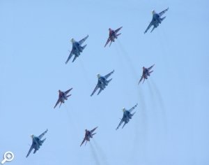 Авиашоу в Пушкине 2 июня 2012 года