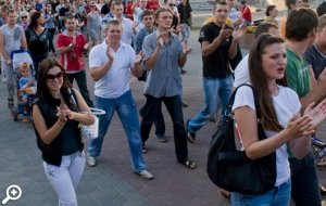 Флешмоб Хлопающий Санкт-Петербург