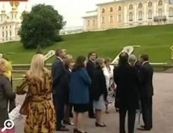 губернаторский прием делегатов ЮНЕСКО В Петергофе