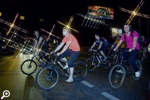Велоночь в Петербурге
