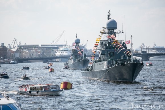 День ВМФ 2014 в Санкт-Петербурге