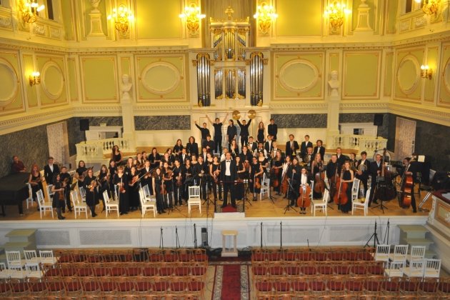 Концерт Симфонического оркестра музыкального колледжа им. М.П. Мусоргского.