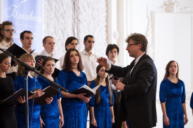 Концерт-встреча молодежных хоров Штутгарта и Санкт-Петербурга