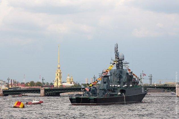 День ВМФ в 2015 году в Санкт-Петербурге