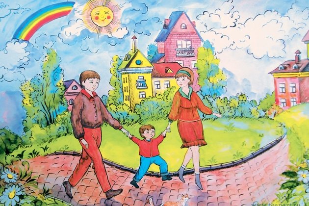 Жилкомсервисы Санкт-Петербурга проводят конкурс детского рисунка