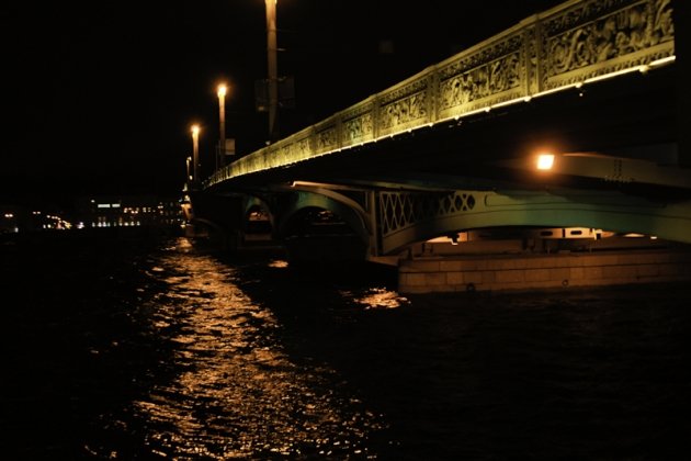 Мост Лейтенанта Шмидта Санкт Петербург