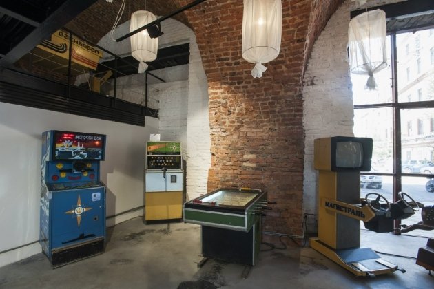 Музей советских игровых автоматов в Петербурге