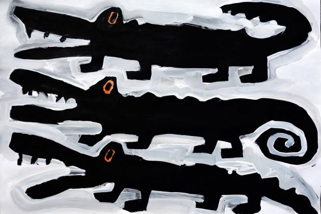 Открытый сеанс настенной живописи из серии «Охота и собирательство» от Марины Колдобской