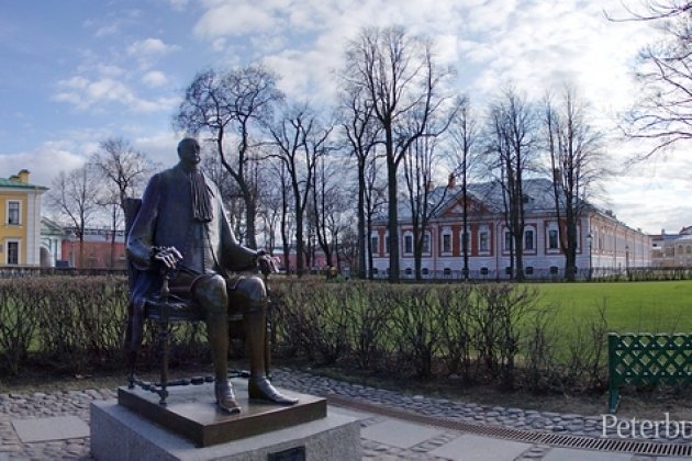 Горький в Петропавловской крепости