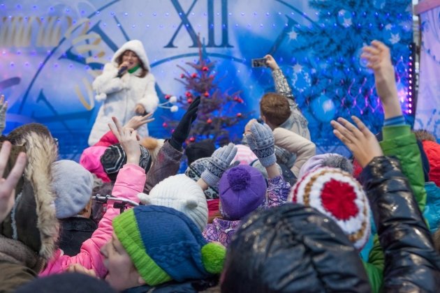Рождественская ярмарка на Московской площади
