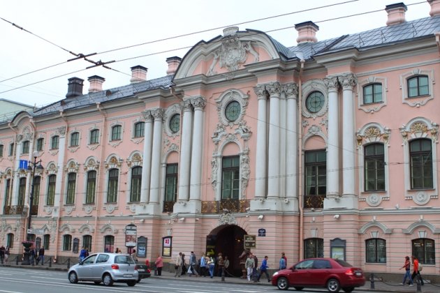 Строгановский дворец архитектора Ф. Б. Растрелли