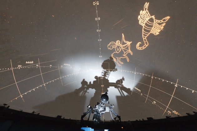 Петербургский планетарий: под небом темно-синим