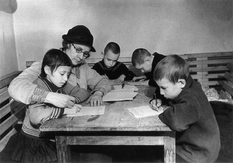 Дети в блокаду Ленинграда